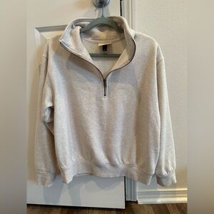 Universal Thread Gray Zip Up Sweater